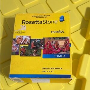 Rosetta Stone Spanish Language Learning Software